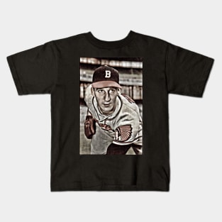 Warren Spahn: 1953 Flashback Champs Kids T-Shirt